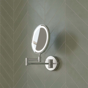 bathroom magnifying mirror with light uk Main image