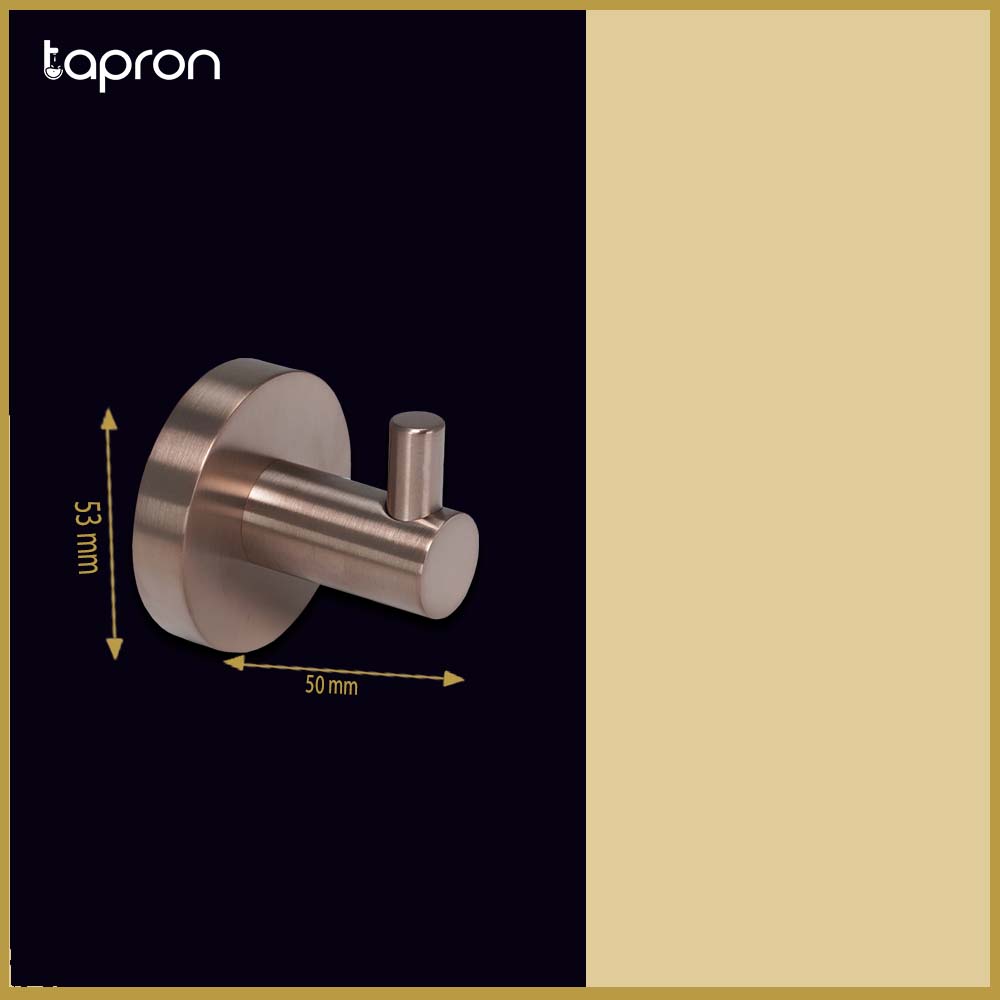 Puro Robe Hook Door Robe Hook | Bronze Robe Hook | Tapron UK