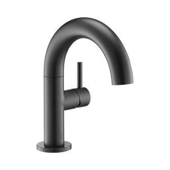 Basin Mixer Tap with Side Lever - Matt Black Secondary image