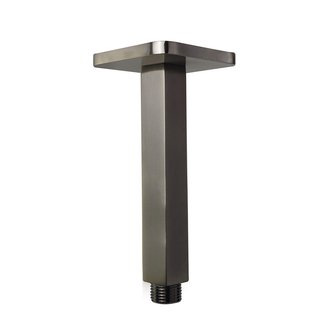 Brushed Black Square Celing Shower Arm - 150mm Secondary image