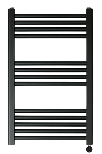 PrimeHeat Matt Black Electric Towel Radiator 800 x 500mm Secondary image