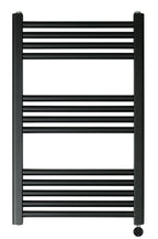 black electric radiator bathroom