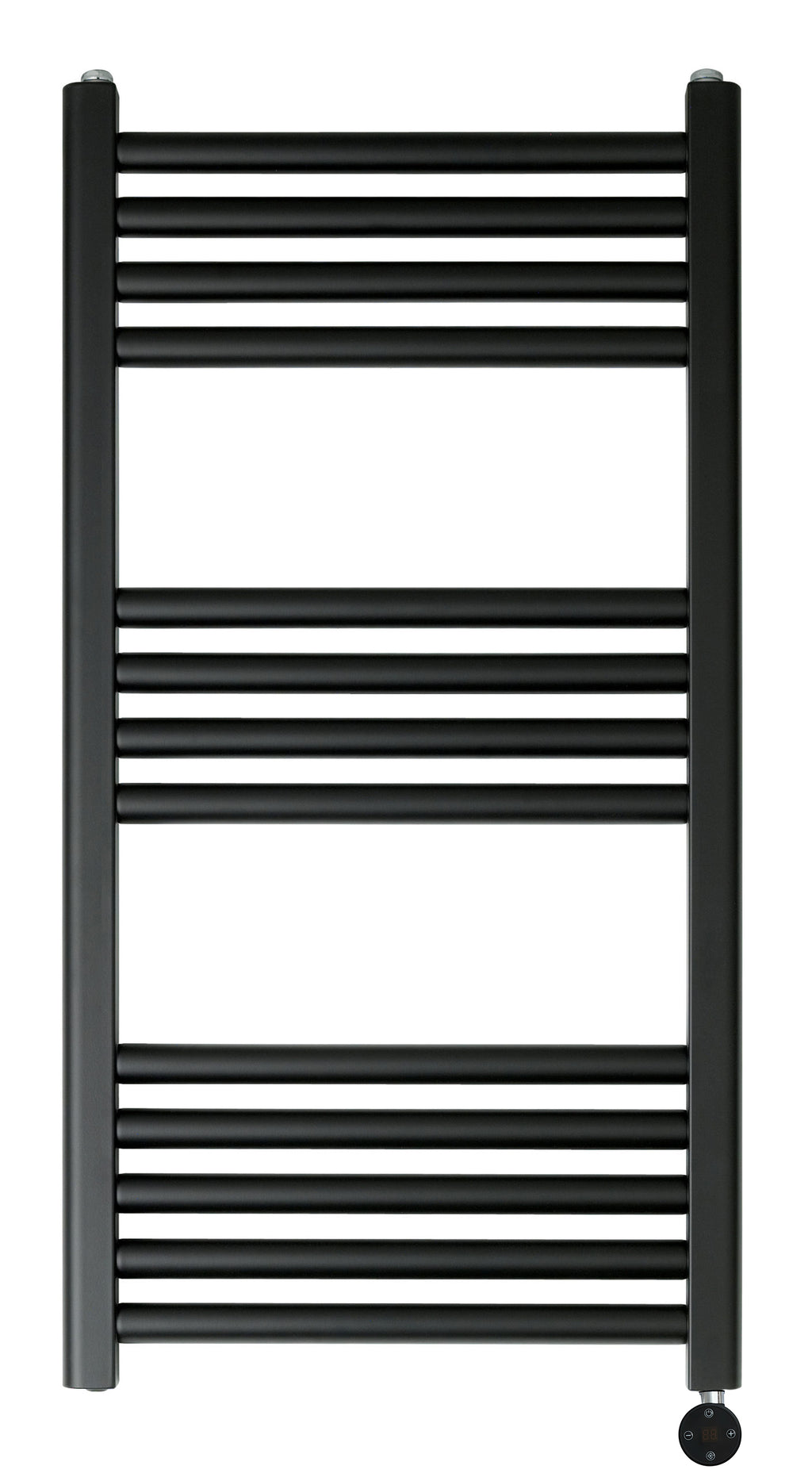 matt black electric towel warmer
