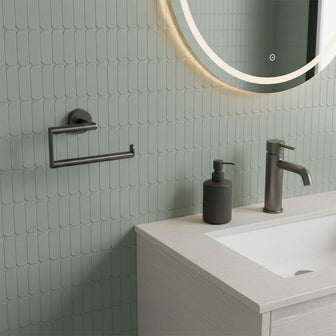 black hand towel holder  Main image