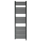 black heated towel rail electric