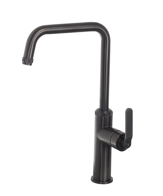 Brushed Black Kitchen Sink Mixer Tap
