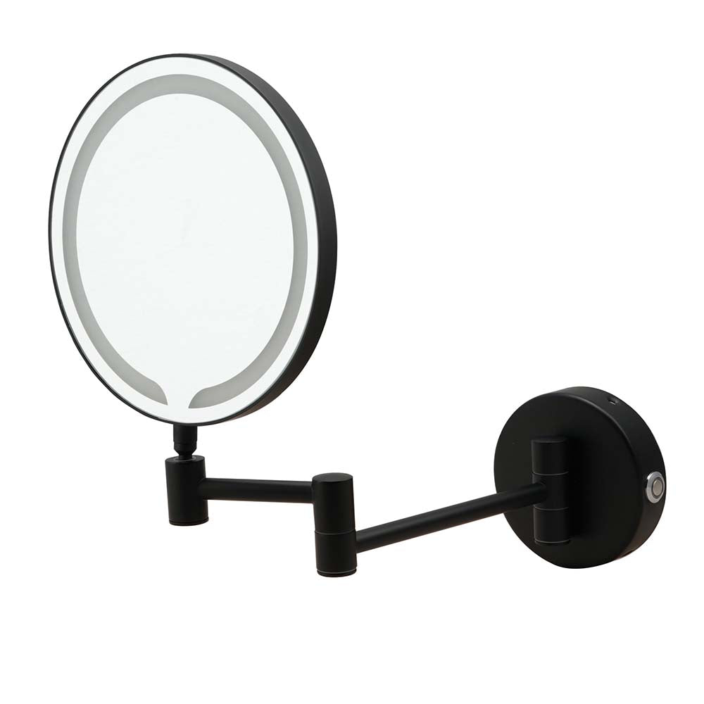 black magnifying mirror