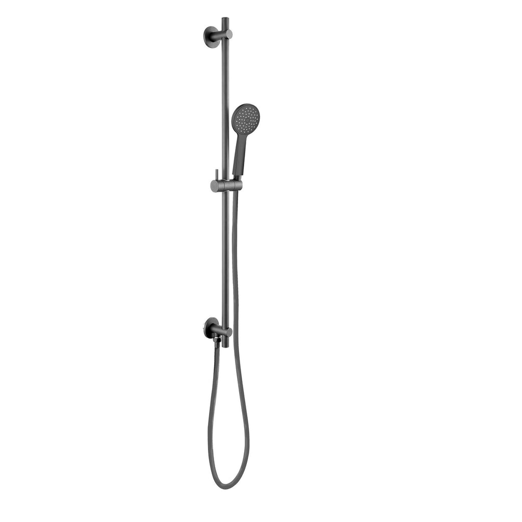 Slide Shower Rail Kit with Round Shower Handset