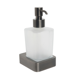 Brushed Black Wall Mounted Soap Dispenser Secondary image