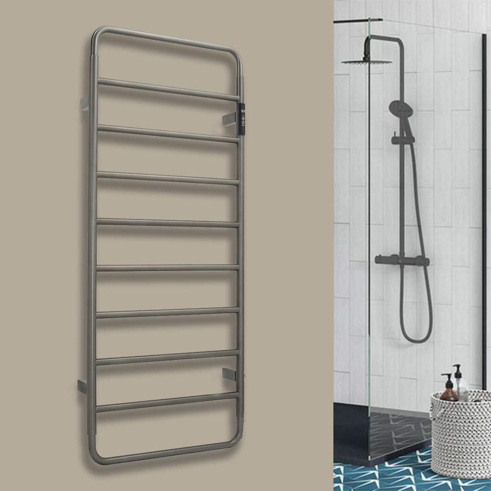 black towel radiator 