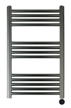 black electric towel radiator