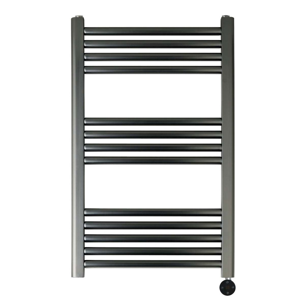 black electric towel radiator