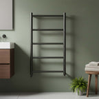 black towel rail ladder