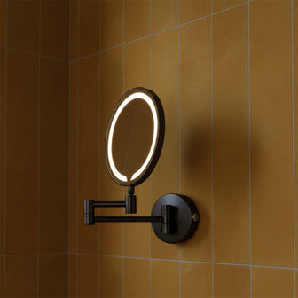 wall mounted bathroom magnifying mirror Main image