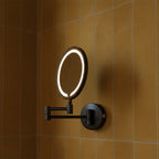 wall mounted bathroom magnifying mirror