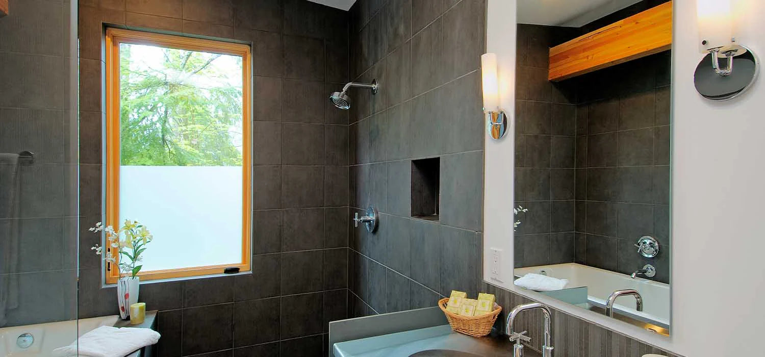 doorless walk in shower 