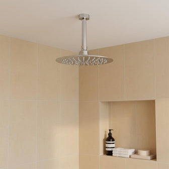 brass ceiling shower arm 150mm Main image