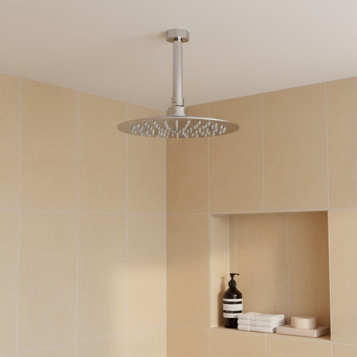 brass ceiling shower arm 150mm