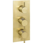 brass thermostatic shower mixer valve