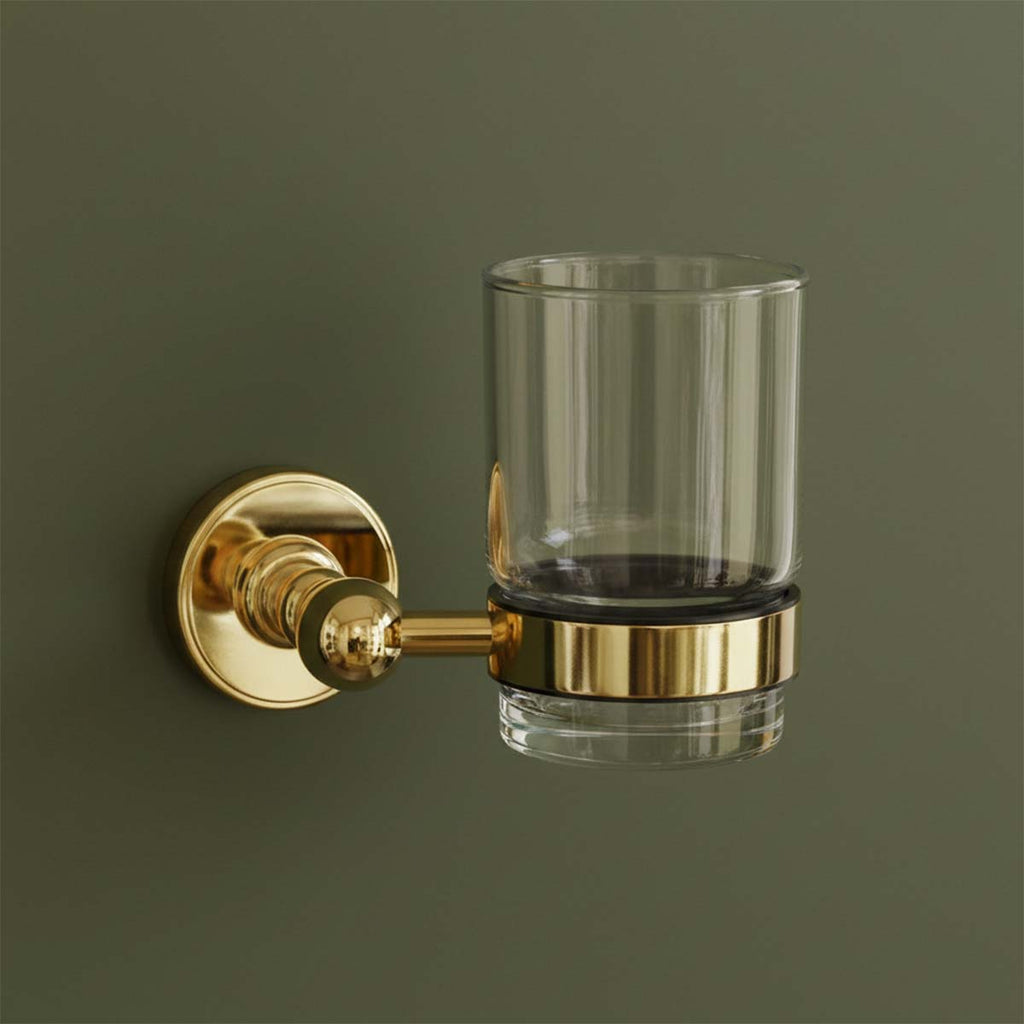 brass toothbrush holder