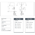 Decor Brushed Bronze Single Lever Pull Out Sink Mixer Tap