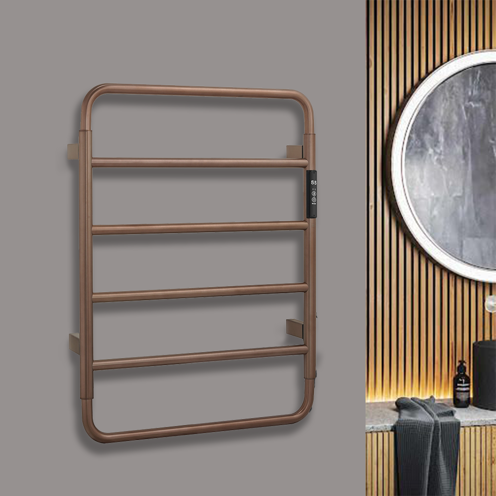 bronze bathroom radiator