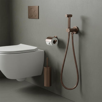 bronze bidet spray with safety valve  Main image
