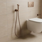 bronze bidet sprayer hot and cold 