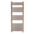 bronze electric heated towel rail 1200 x 500mm