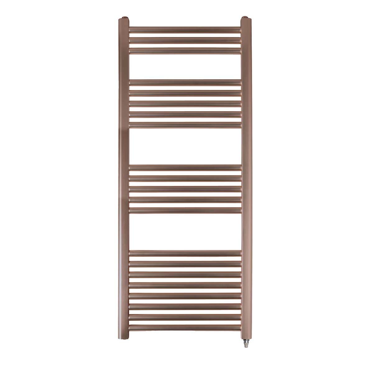 bronze electric heated towel rail 1200 x 500mm