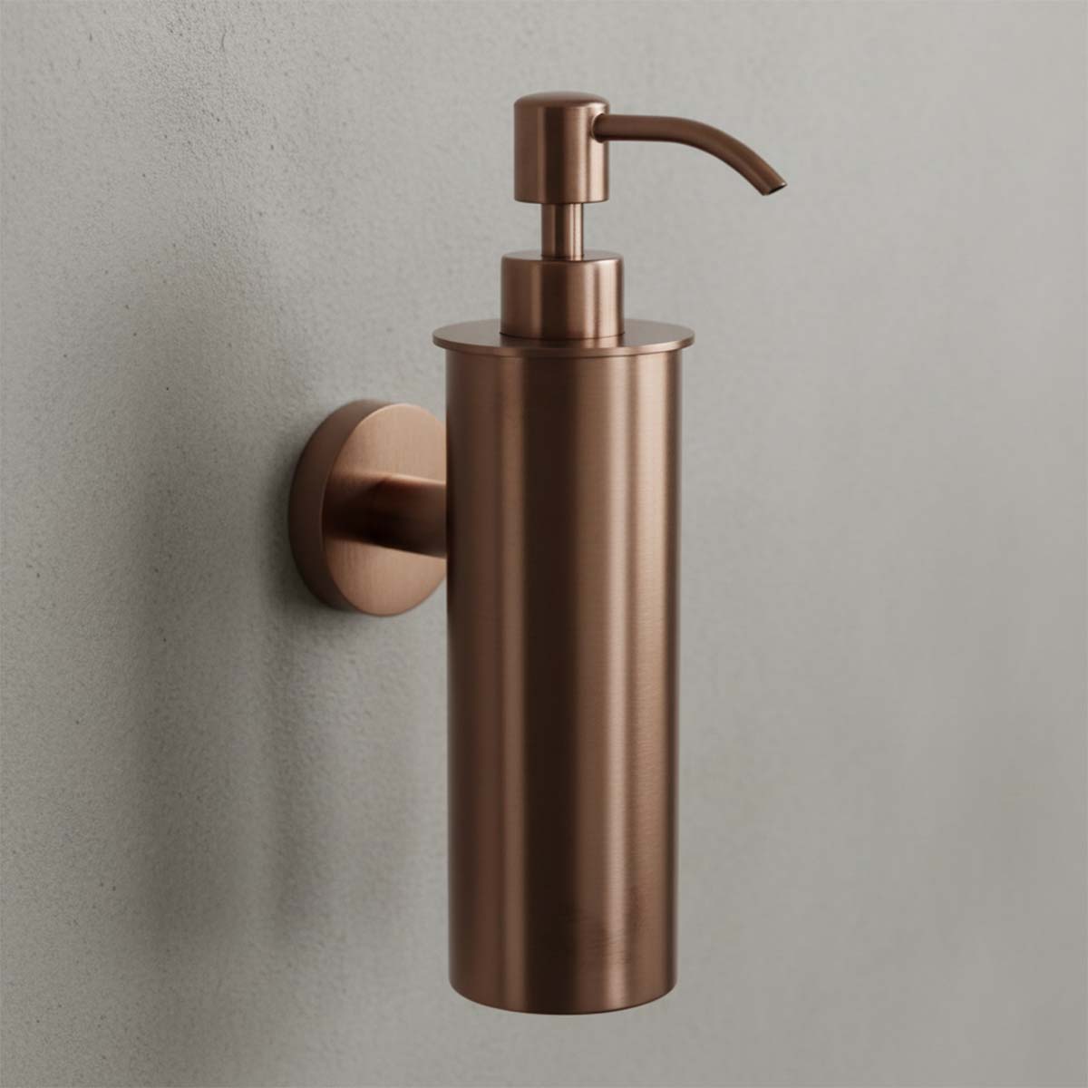 brushed bronze soap dispenser Main image