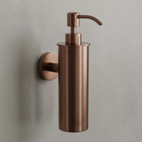 brushed bronze soap dispenser
