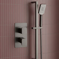 gunmetal 2 way vertical concealed shower valve 