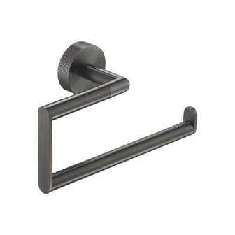 Towel Holder Brushed Black - 208mm Secondary image