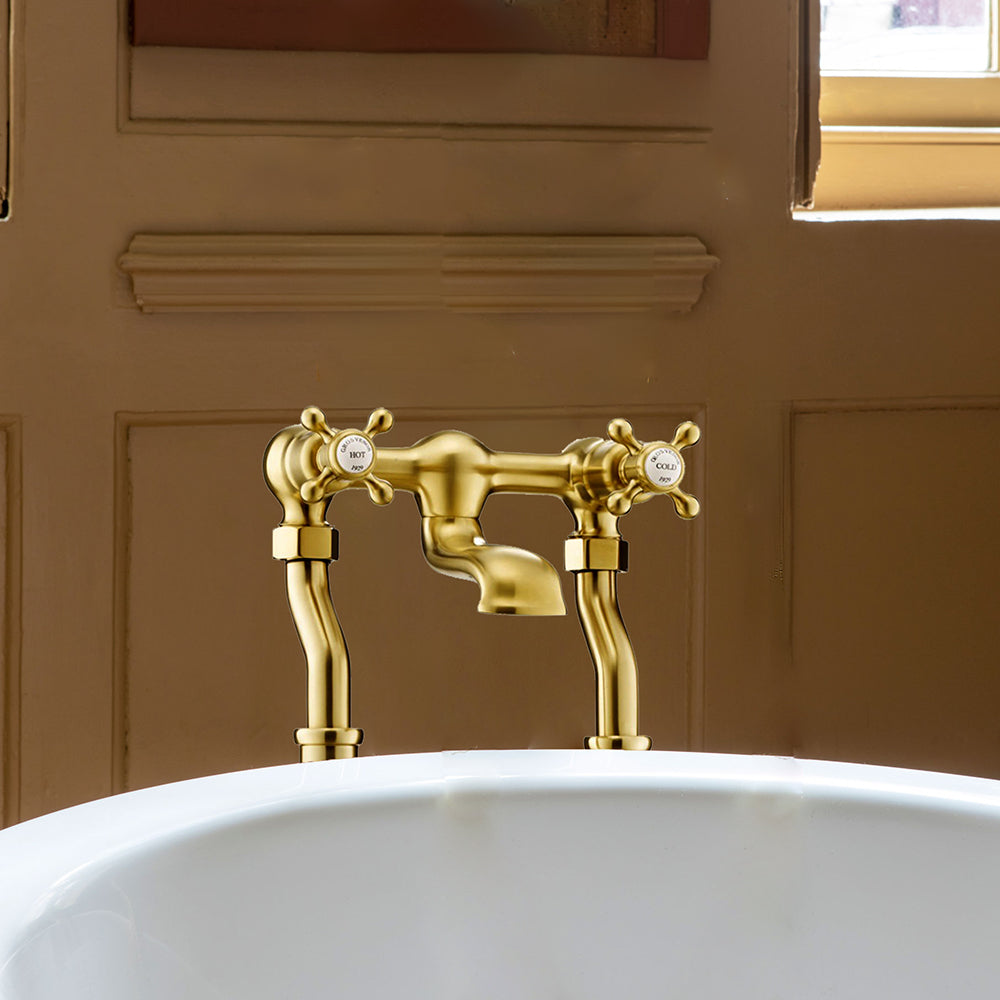 brushed_brass_freestanding_bath__shower_tap