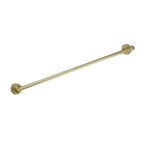 brushed brass towel bar holder