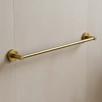 gold brass towel holder