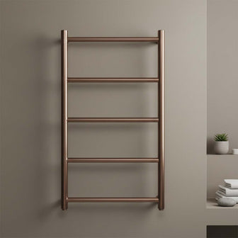 bronze towel radiator Main image