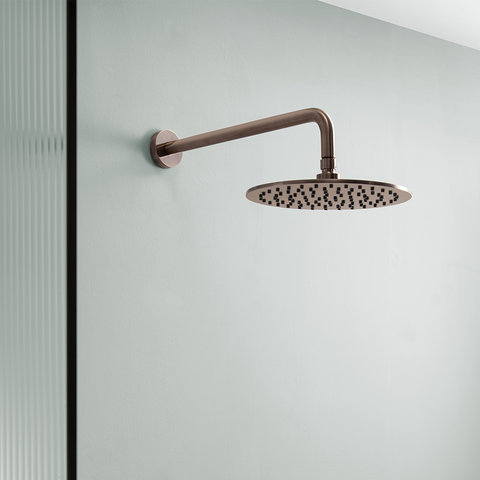 brushed_bronze_shower_head_wall_mounted_shower_arm