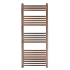 Bronze towel rail radiator dual fuel