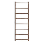 Brushed bronze towel radiator