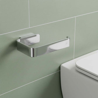 chrome toilet roll holder Main image
