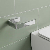 chrome toilet roll holder