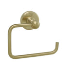 brushed brass toilet roll holder
