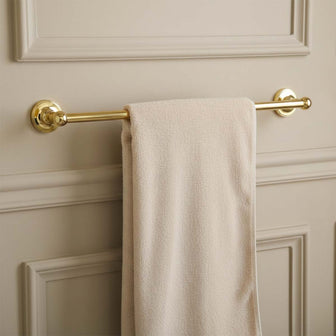 Traditional Towel Bar - Brushed Gold Secondary image