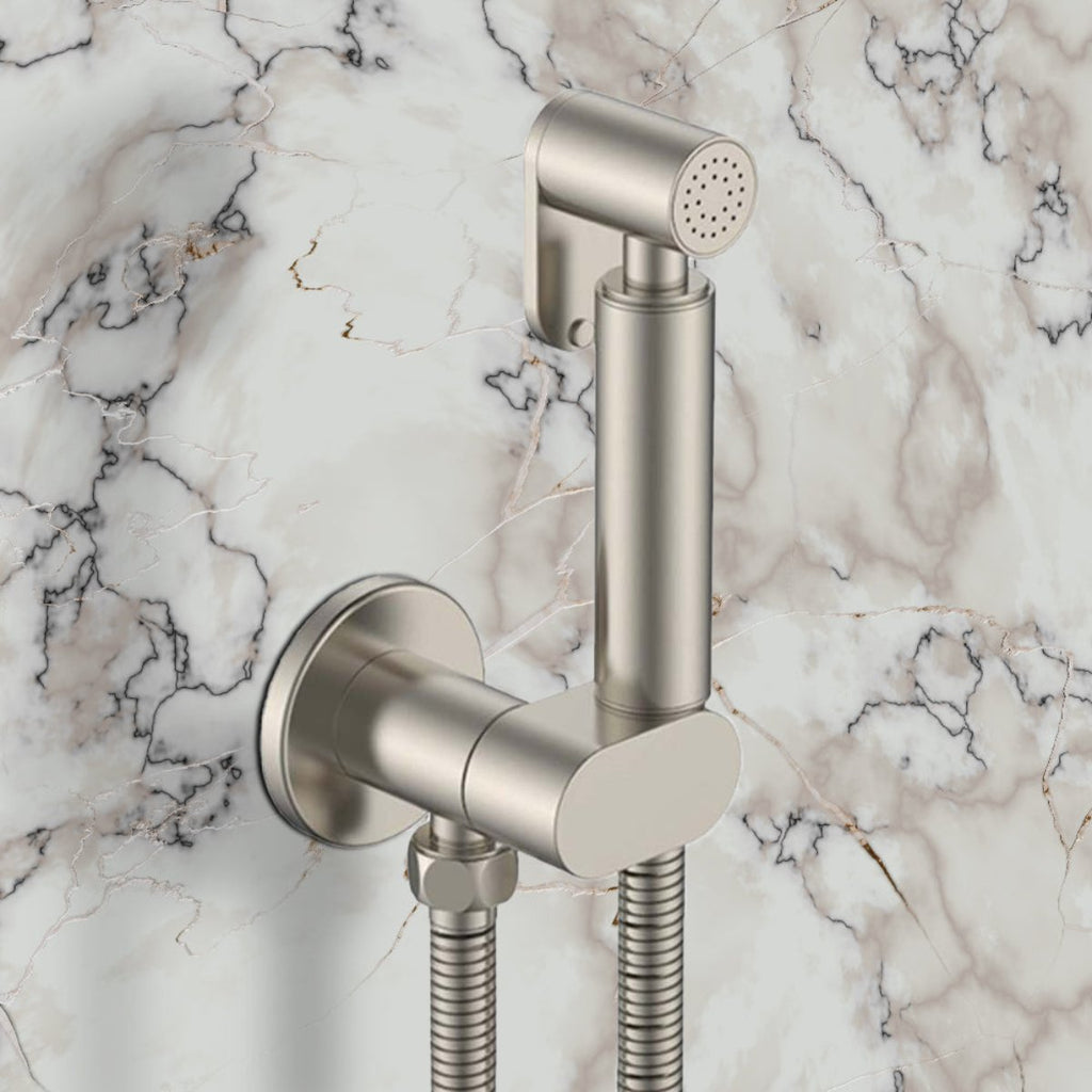 brushed nickel bidet sprayer