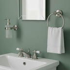 hand towel ring brushed nickel