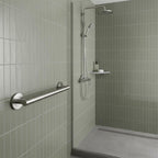 brushed stainless steel 300mm grab rail 