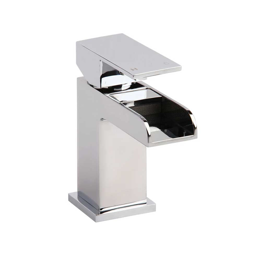 waterfall basin mixer tap 