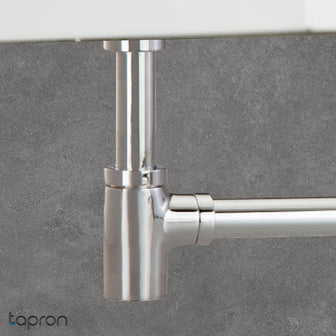 Chrome Basin Bottle Trap Secondary image